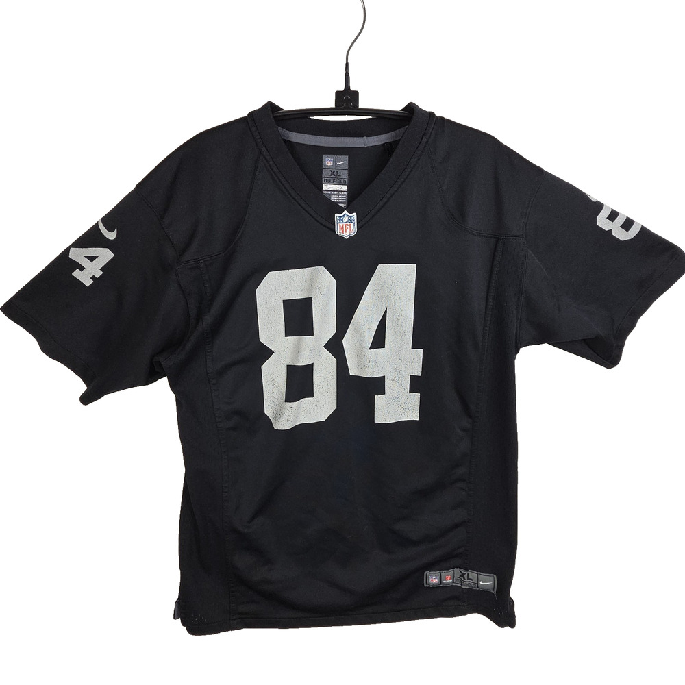 Antonio Brown Jersey Youth XL Oakland Raiders Nike On Field NFL Football #84